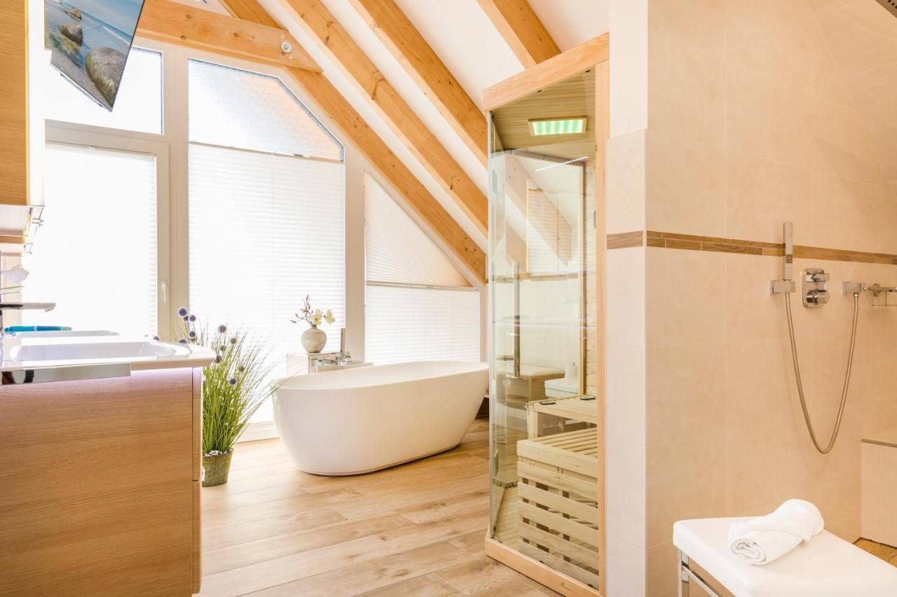 Haus Meeresleuchten Mit Sauna- Und Erlebnisbadnutzung Sellin  Buitenkant foto